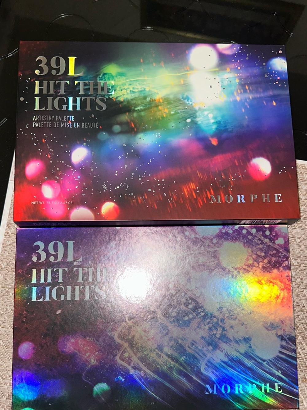 Morphe Hit The Lights Artistry Palette – Multicolor Holographic Cover